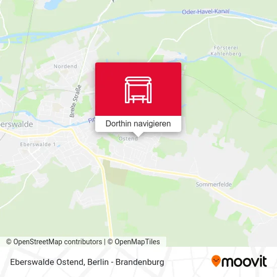 Eberswalde Ostend Karte