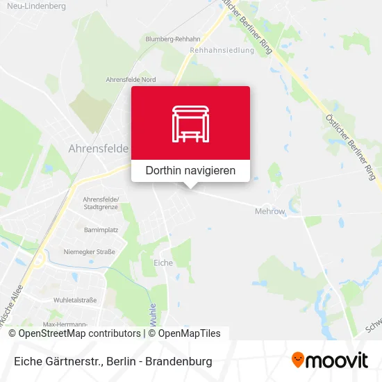 Eiche Gärtnerstr. Karte