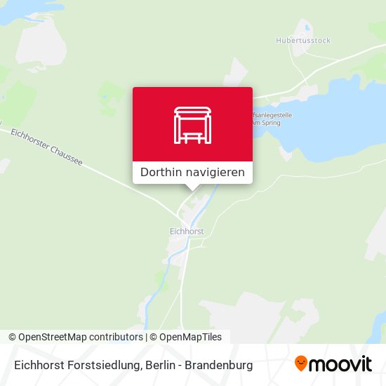 Eichhorst Forstsiedlung Karte