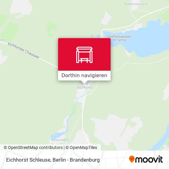 Eichhorst Schleuse Karte