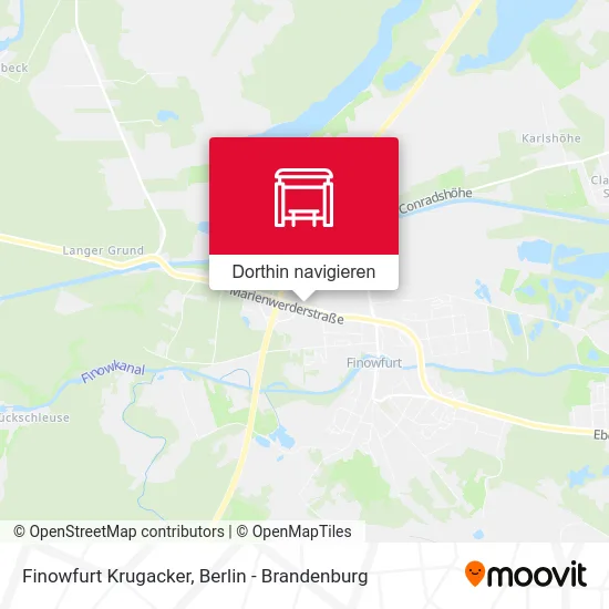 Finowfurt Krugacker Karte