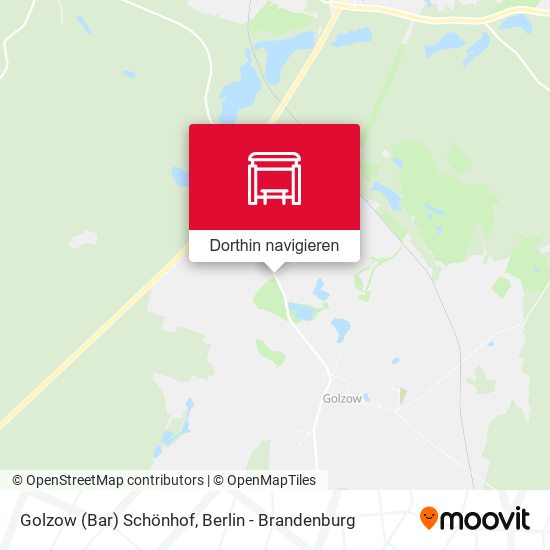 Golzow (Bar) Schönhof Karte