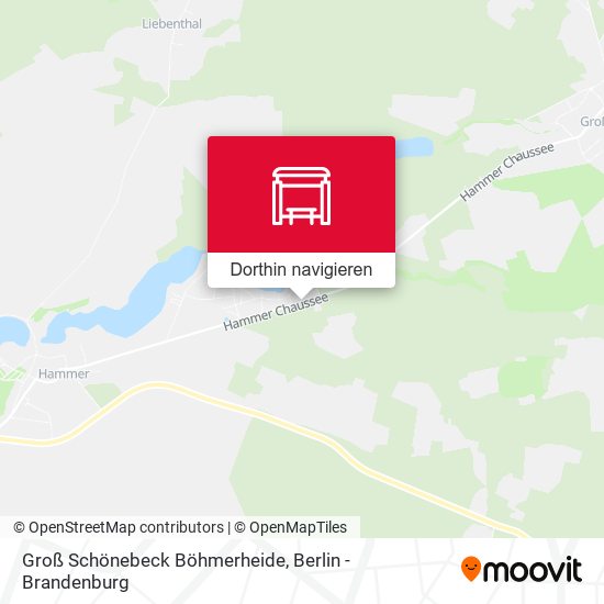Groß Schönebeck Böhmerheide Karte