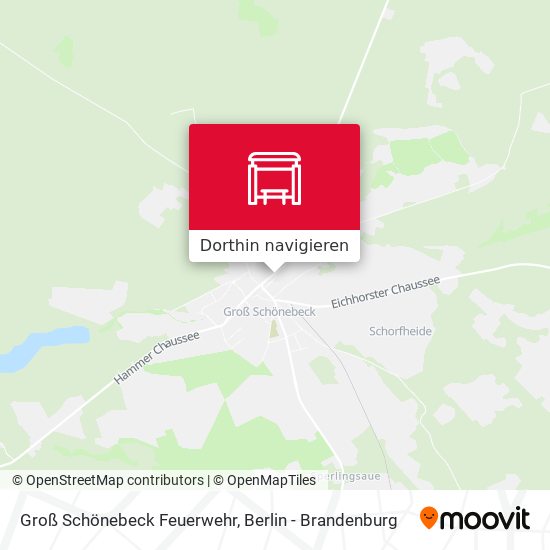 Groß Schönebeck Feuerwehr Karte