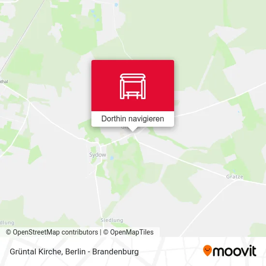 Grüntal Kirche Karte