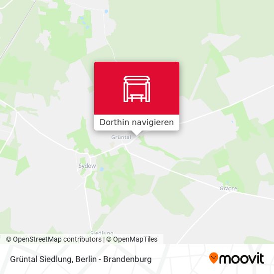 Grüntal Siedlung Karte