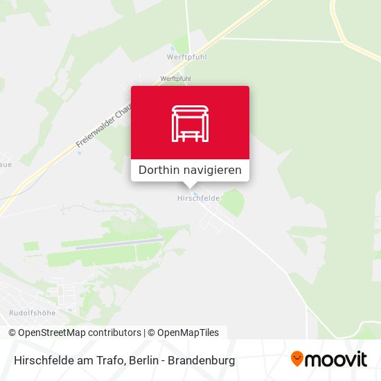 Hirschfelde am Trafo Karte
