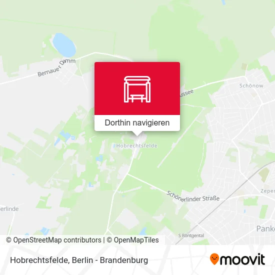 Hobrechtsfelde Karte