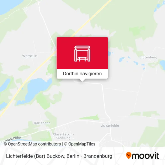 Lichterfelde (Bar) Buckow Karte