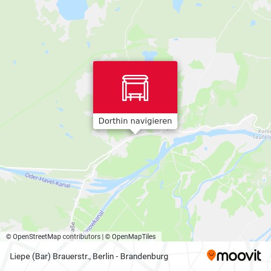 Liepe (Bar) Brauerstr. Karte