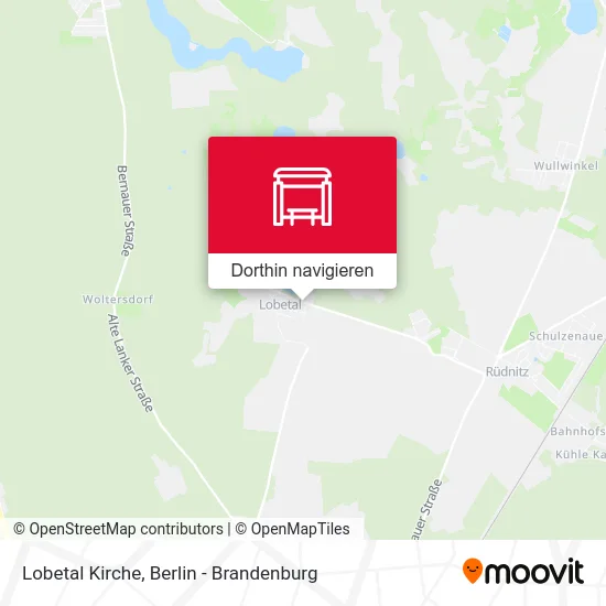 Lobetal Kirche Karte