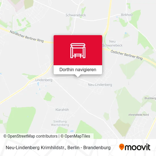 Neu-Lindenberg Krimhildstr. Karte