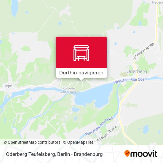Oderberg Teufelsberg Karte