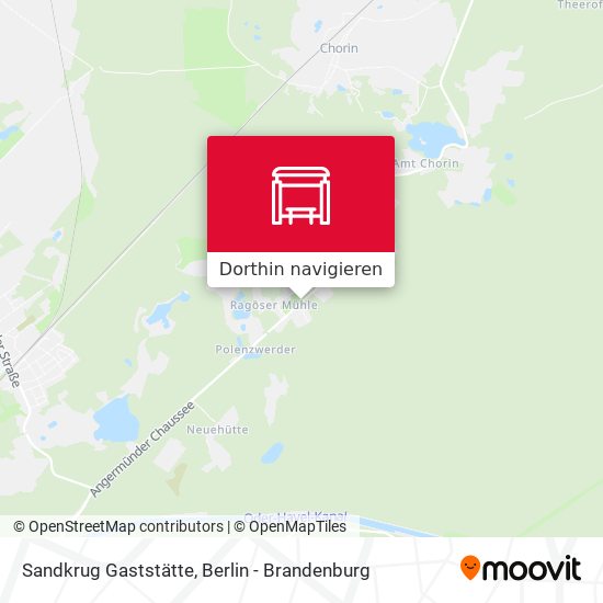 Sandkrug Gaststätte Karte