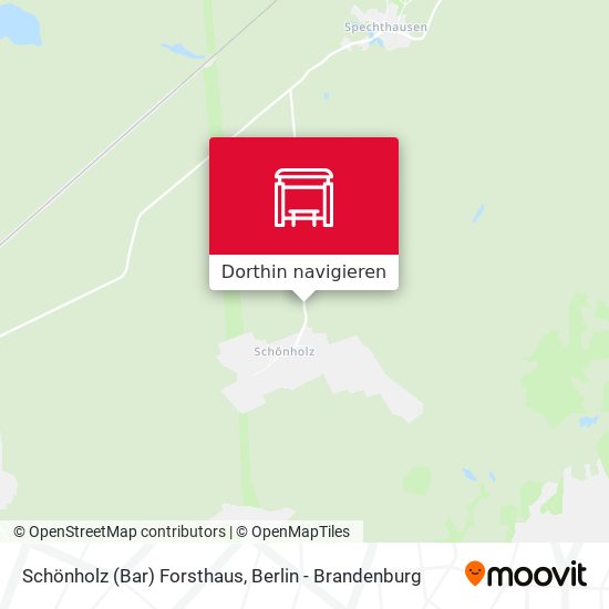 Schönholz (Bar) Forsthaus Karte