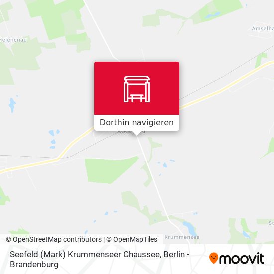 Seefeld (Mark) Krummenseer Chaussee Karte