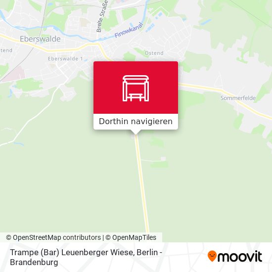 Trampe (Bar) Leuenberger Wiese Karte