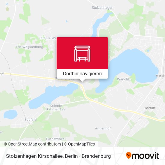 Stolzenhagen Kirschallee Karte