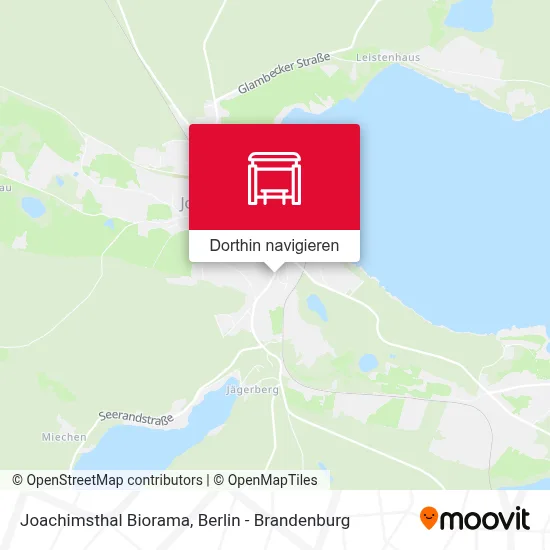 Joachimsthal Biorama Karte