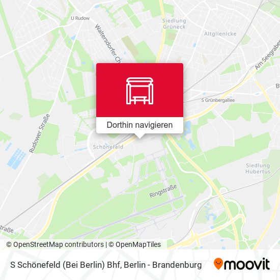 S Schönefeld (Bei Berlin) Bhf Karte