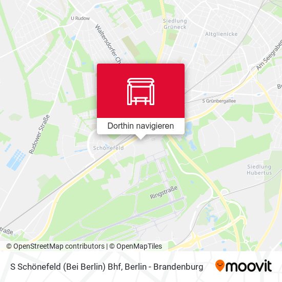 S Schönefeld (Bei Berlin) Bhf Karte