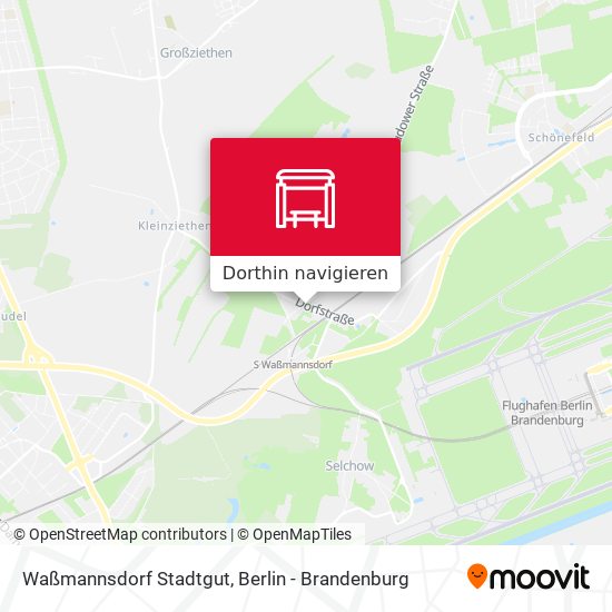 Waßmannsdorf Stadtgut Karte
