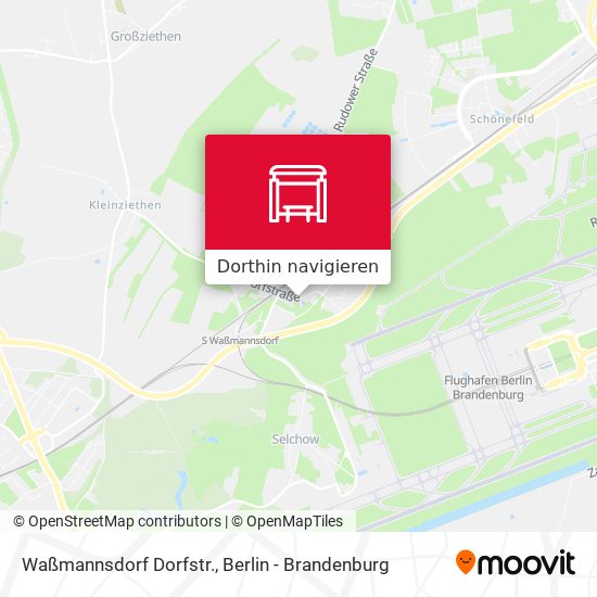 Waßmannsdorf Dorfstr. Karte
