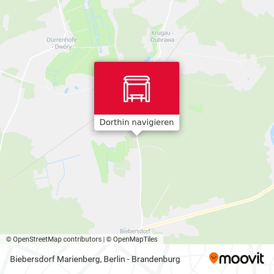Biebersdorf Marienberg Karte