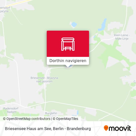 Briesensee Haus am See Karte