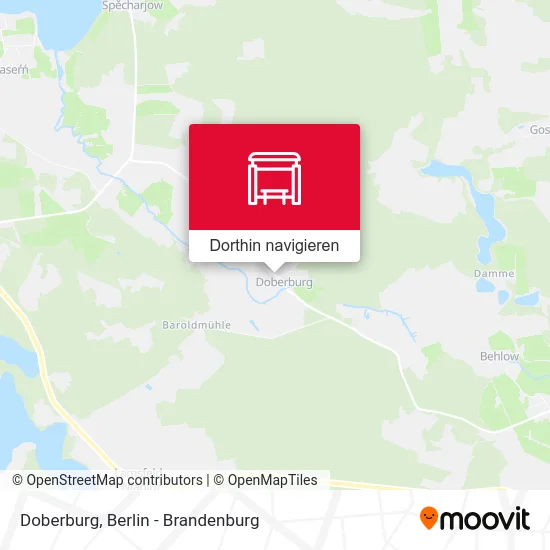 Doberburg Karte