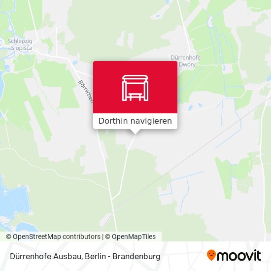 Dürrenhofe Ausbau Karte