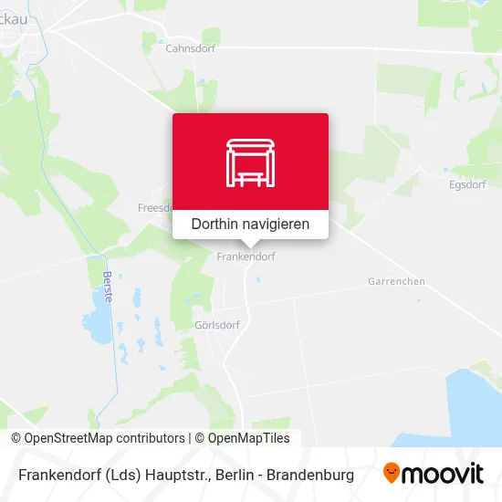 Frankendorf (Lds) Hauptstr. Karte
