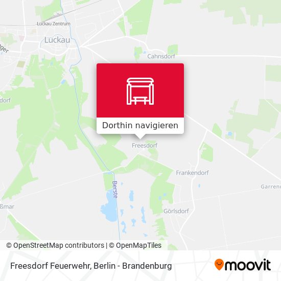 Freesdorf Feuerwehr Karte