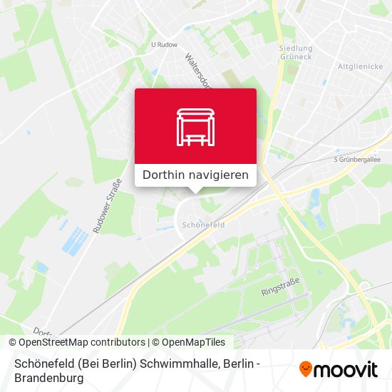 Schönefeld (Bei Berlin) Schwimmhalle Karte