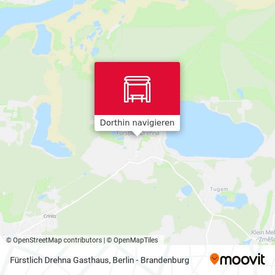 Fürstlich Drehna Gasthaus Karte