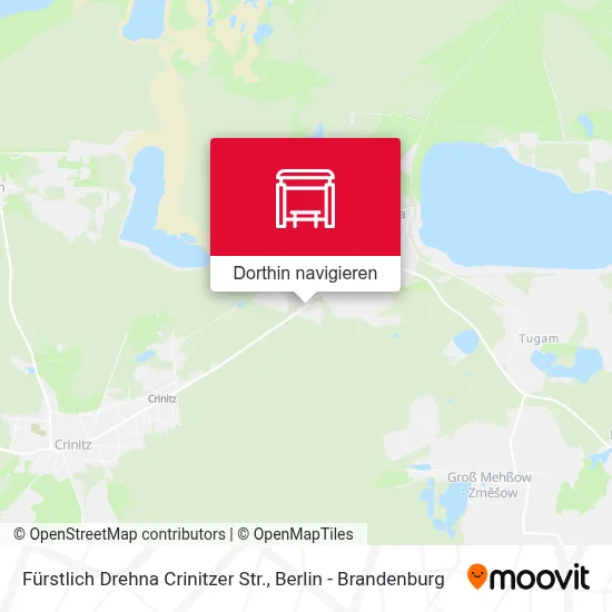Fürstlich Drehna Crinitzer Str. Karte