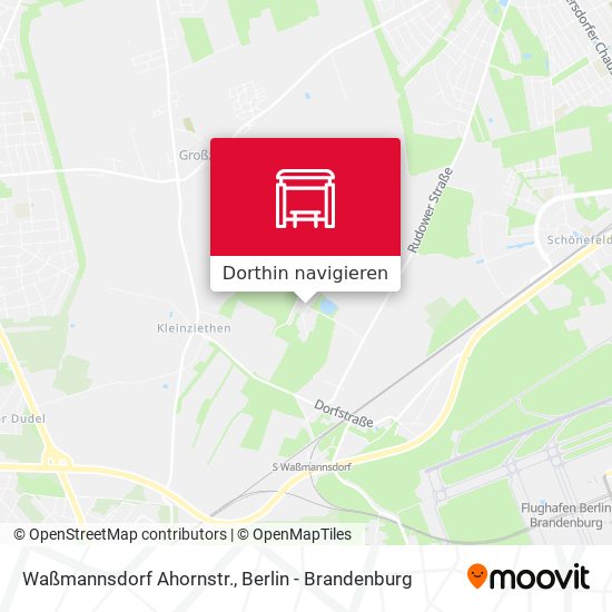 Waßmannsdorf Ahornstr. Karte