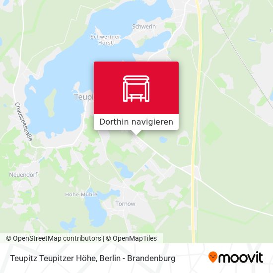 Teupitz Teupitzer Höhe Karte