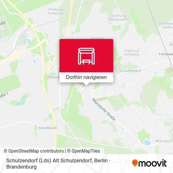 Schulzendorf (Lds) Alt Schulzendorf Karte