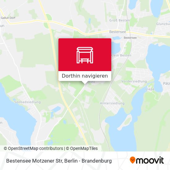 Bestensee Motzener Str Karte