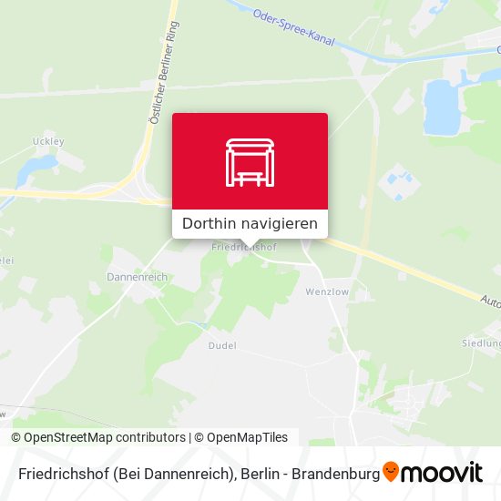 Friedrichshof (Bei Dannenreich) Karte