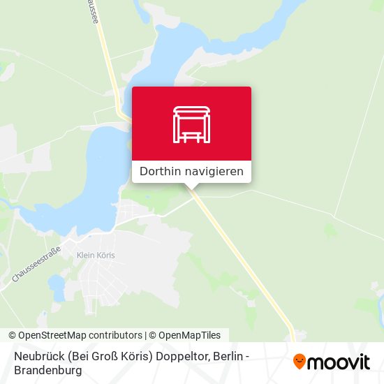 Neubrück (Bei Groß Köris) Doppeltor Karte