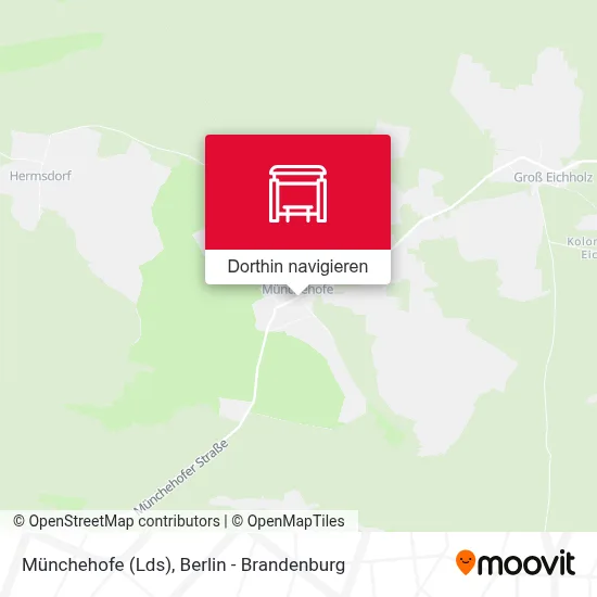 Münchehofe (Lds) Karte