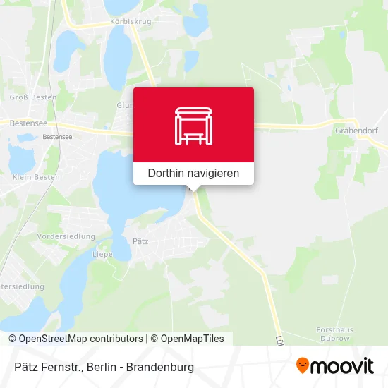 Pätz Fernstr. Karte