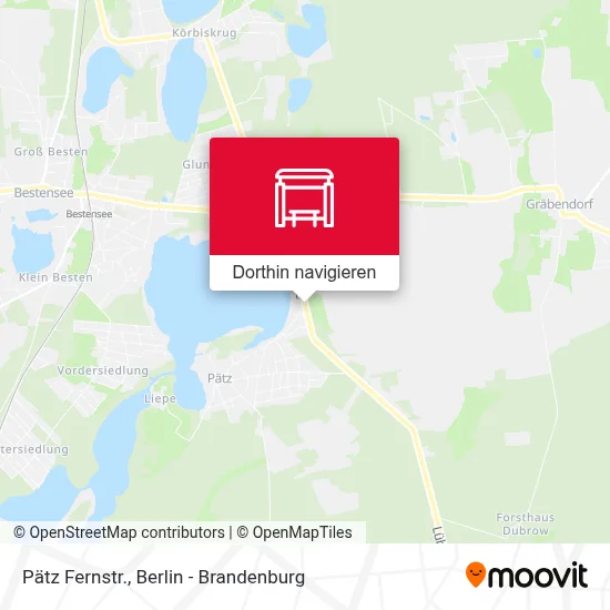 Pätz Fernstr. Karte