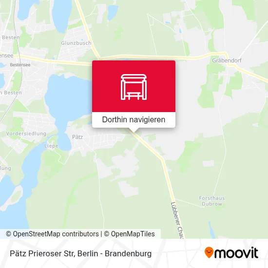 Pätz Prieroser Str Karte