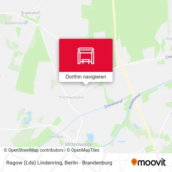 Ragow (Lds) Lindenring Karte