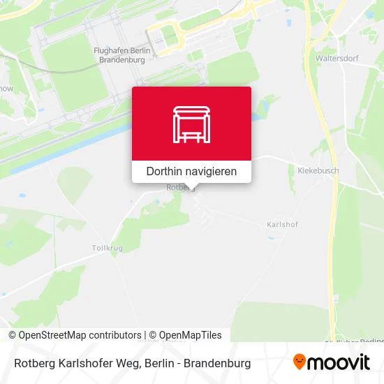 Rotberg Karlshofer Weg Karte