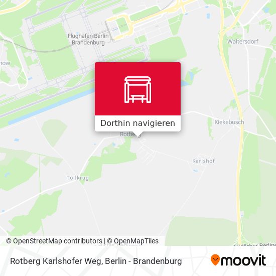 Rotberg Karlshofer Weg Karte