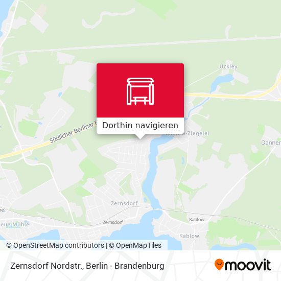 Zernsdorf Nordstr. Karte